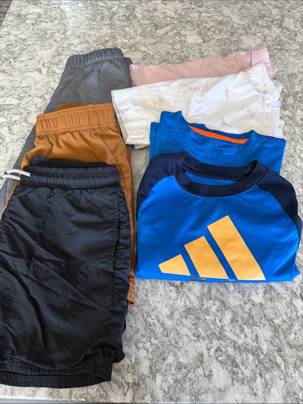 Boys size 8 / M lot of clothes. Adidas, Old Navy, All in Motion
